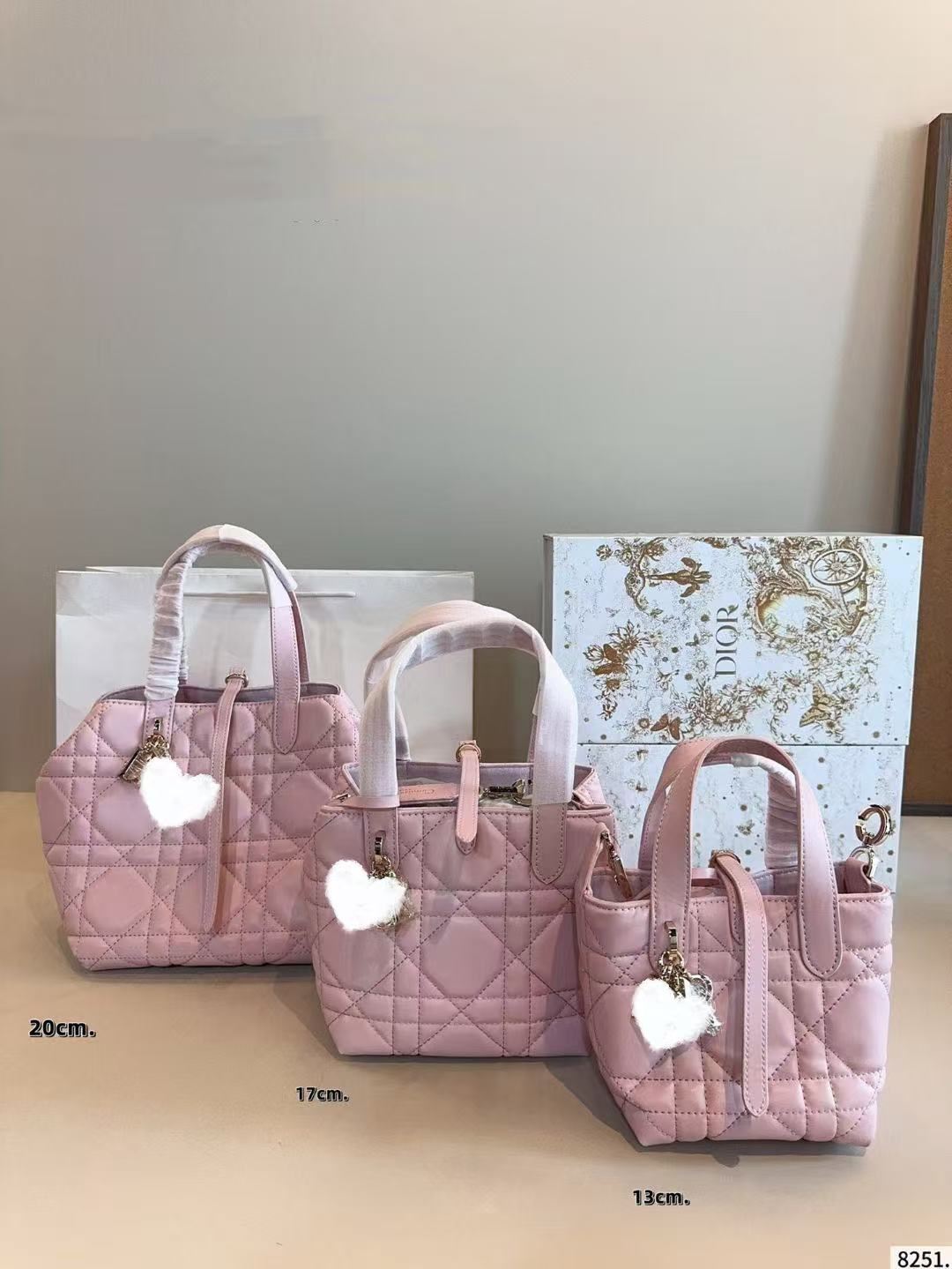 DIO BAG #8 Original Leather |Three Sizes | Toujours handbag