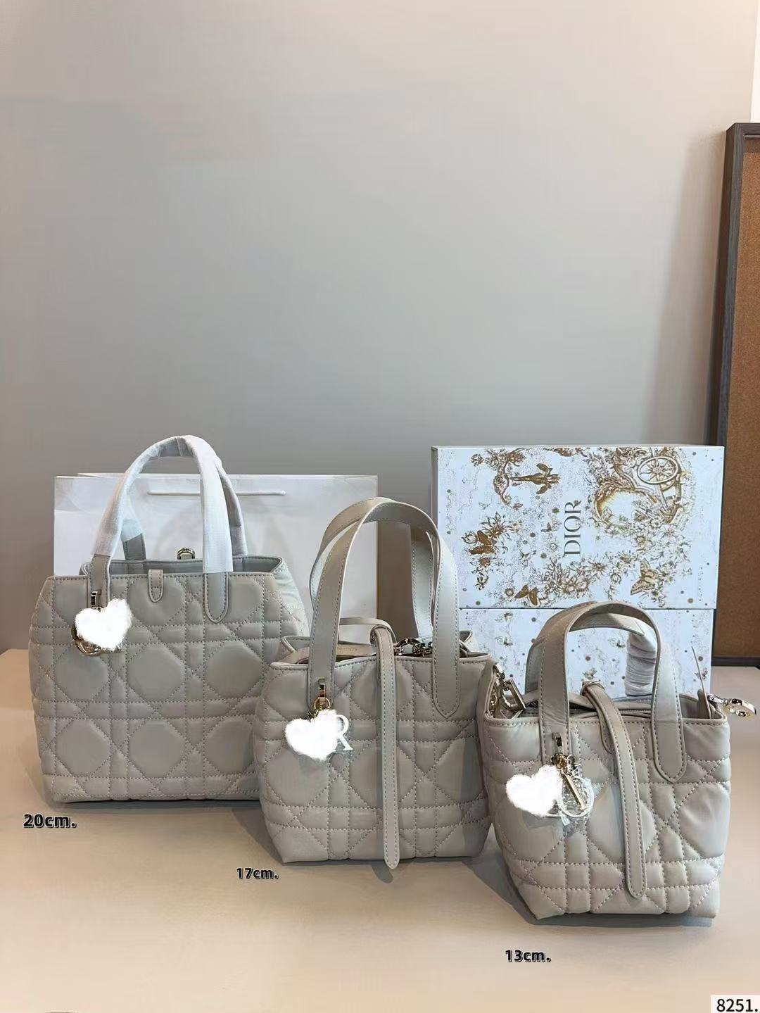 DIO BAG #8 Original Leather |Three Sizes | Toujours handbag