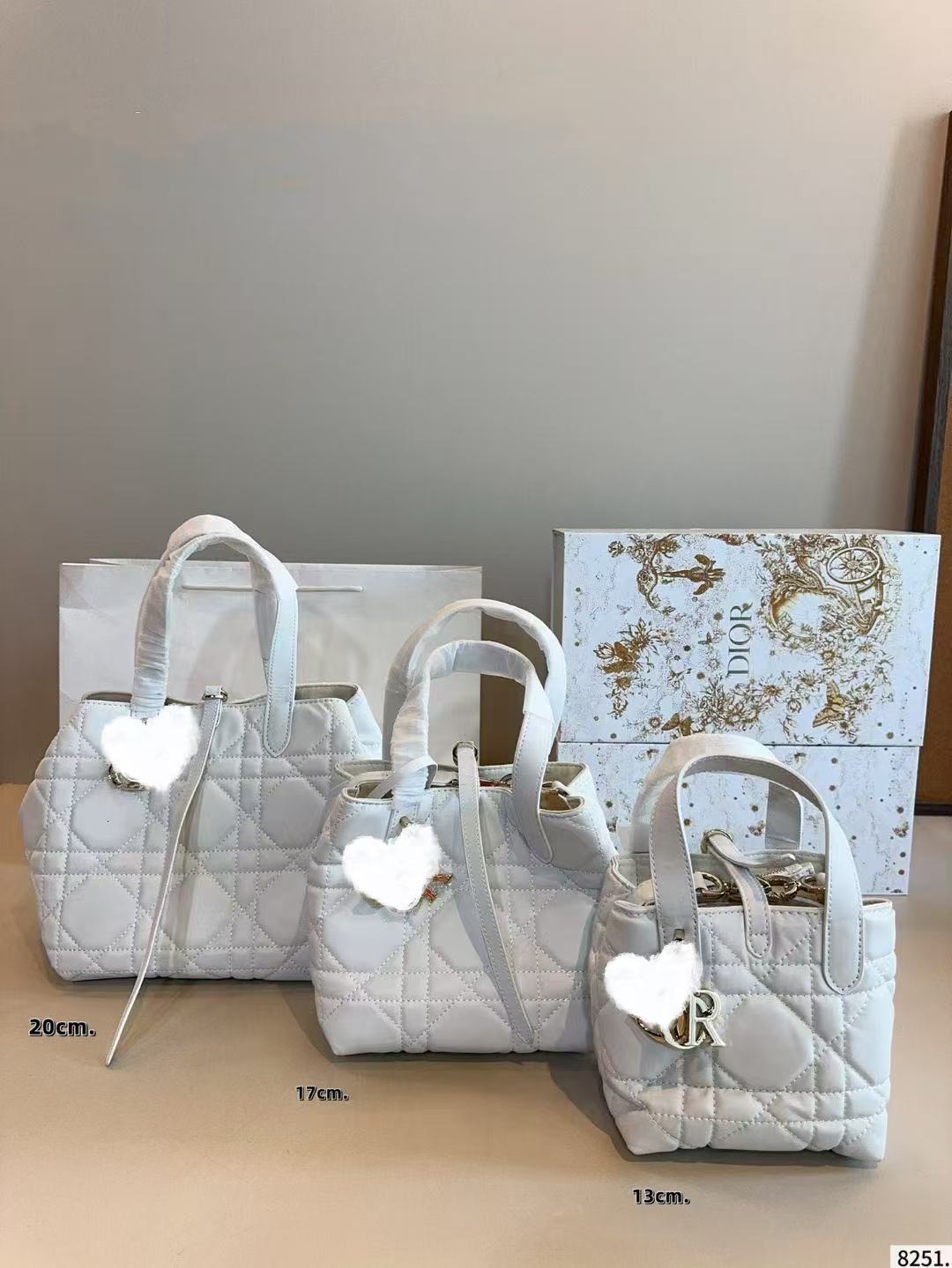 DIO BAG #8 Original Leather |Three Sizes | Toujours handbag