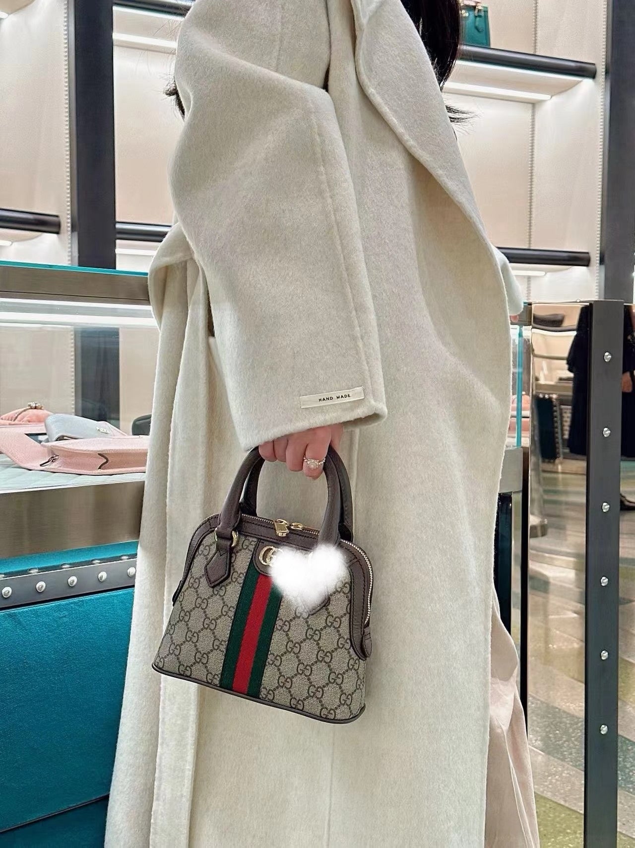 GUC BAG #3 Ophidia Mini Top Handle