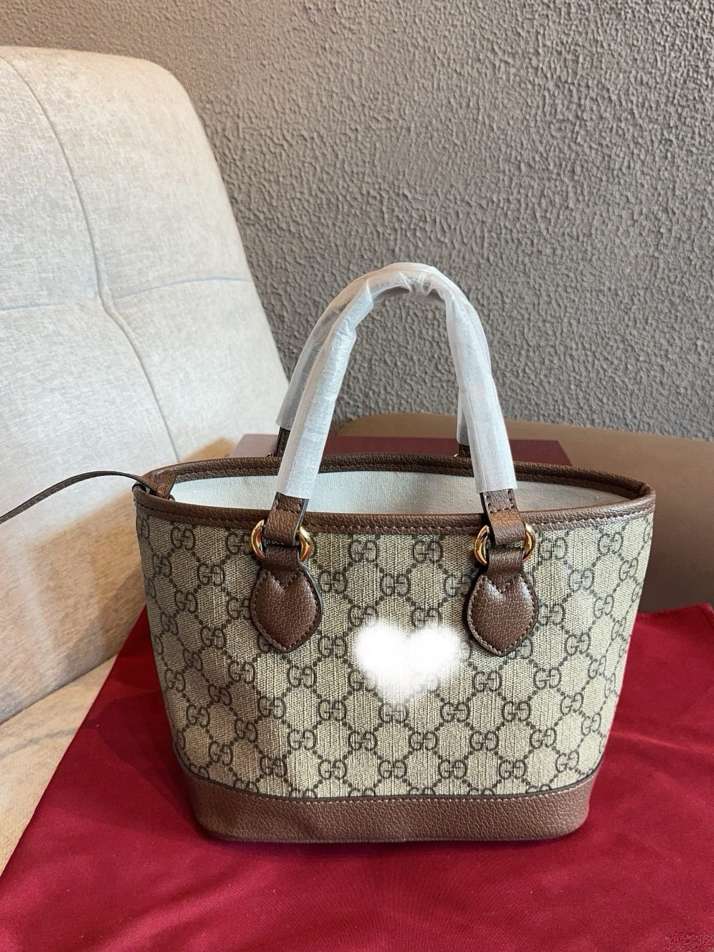 GUC BAG #7 HERITAGE HEART TOTE — Mini 2-Piece Set